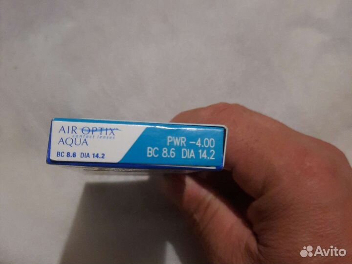 Линзы контактные 4