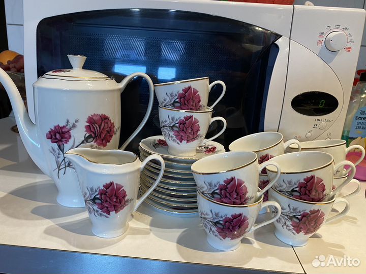 Сервиз чайный Гвоздики Польша