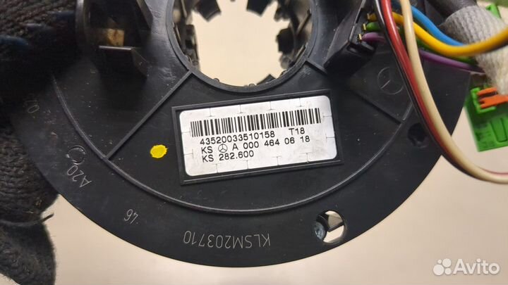 Шлейф руля Mercedes CLK W209, 2004