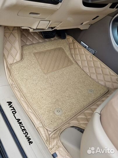 Чехлы Тойота Ленд Крузер Прадо 120 Prado 150 Бежев