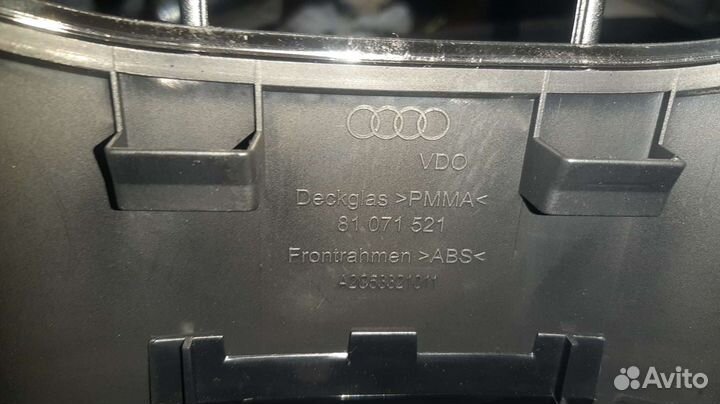 Щиток приборов ауди а3 8р рест.2