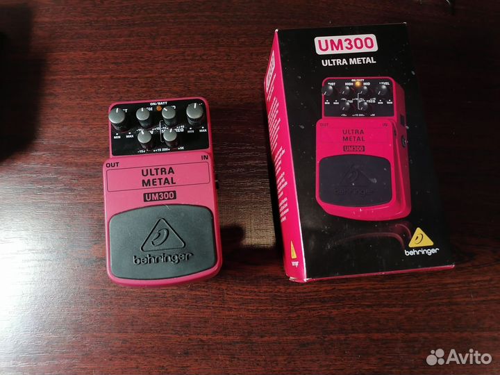 Гитарная педаль Beringer Ultra Metal UM300