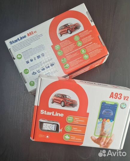 Сигнализация Starline A93 V2