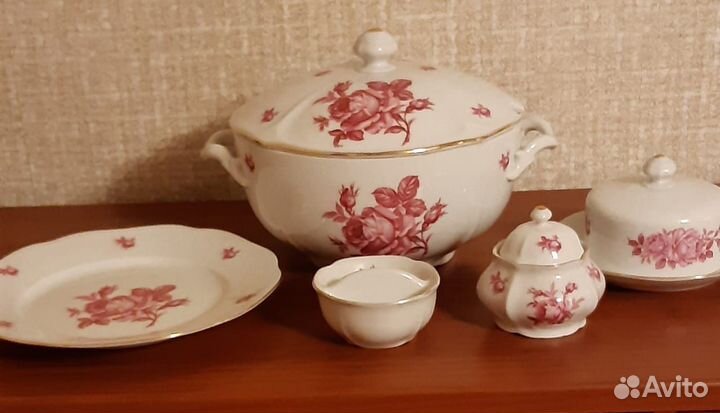 Сервиз столовый bohemia Чехословакия