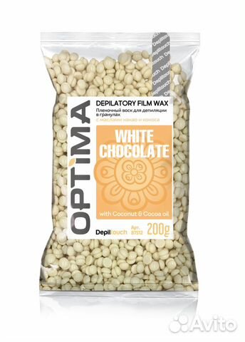 Пленочный воск в гранулах Optima «White Chocolate»