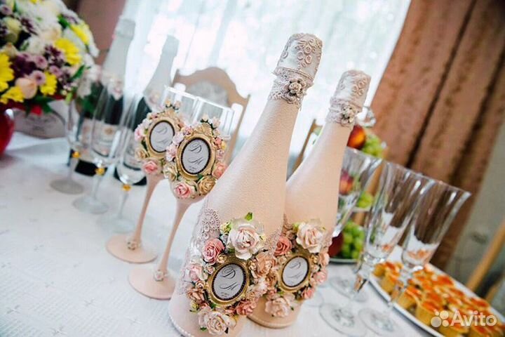 Бокалы на свадьбу