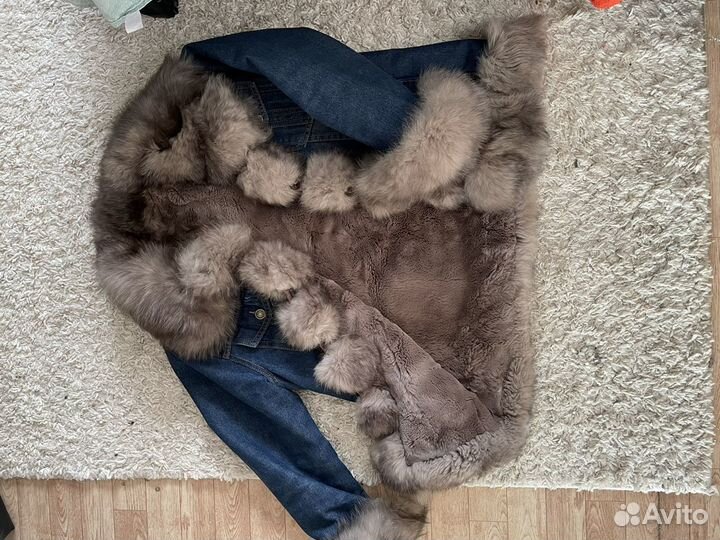 Джинсовка с мехом