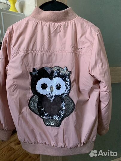 Куртка бомбер для девочки Gusti разм 116