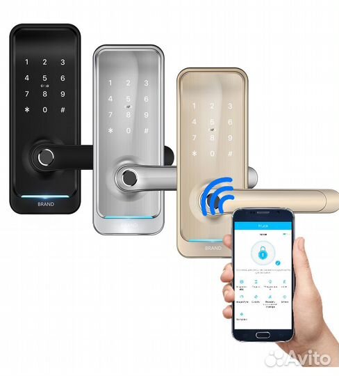 Электронный кодовый smart-замок для шкафчика