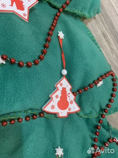 Флисовая елка 150 см на стену