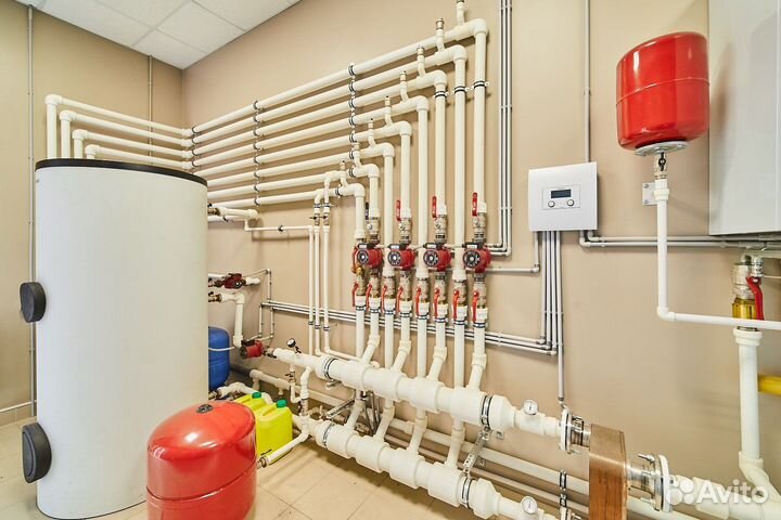 Установка коллекторов и насосных станций