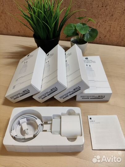 Комплект зарядки Apple 20W(premium качество)