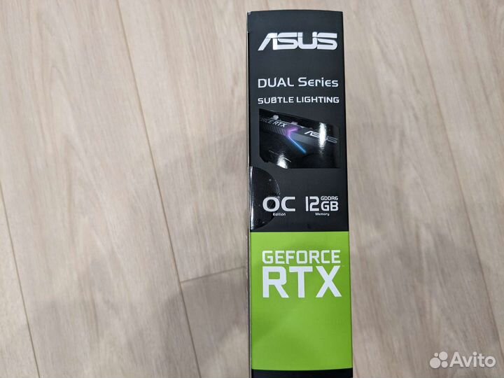 Новая видеокарта Asus Dual RTX 3060 V2 OC 12 Gb