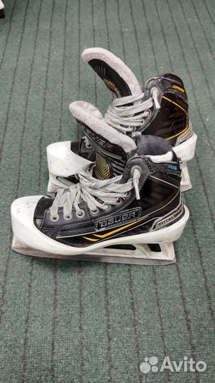 Хоккейные коньки bauer total one вратарские