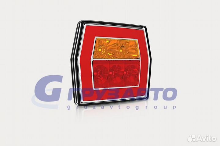 Фонарь задний LED 3-х функциональный