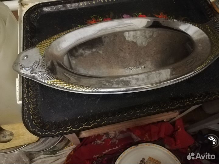 Поднос эмалированный СССР