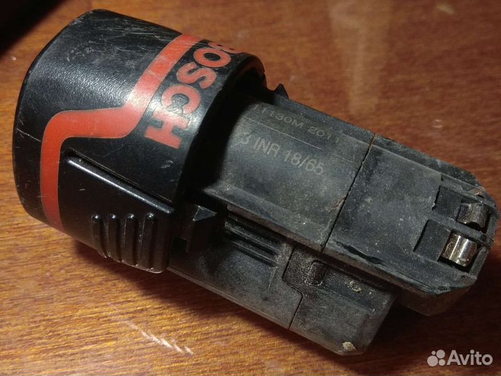 Акб для шуруповерта Bosch 10.8 1.3ah li-ion