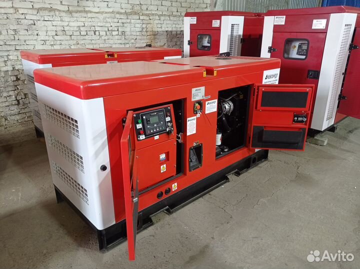 Дизельная электростанция 30 кВт открытая на раме