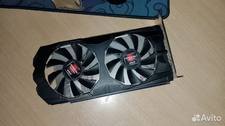 Видеокарта rx580 8gb