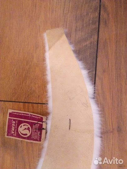 Меховой воротник норка