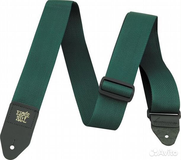 Ernie Ball 4050 ремень гитарный темно-зеленый