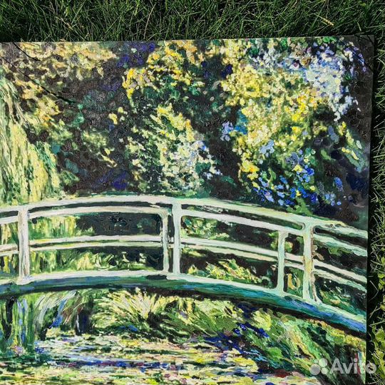 Картина-Японский мостик