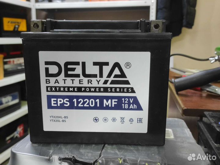 Аккумулятор Delta EPS 12201 MF 20 Ач (ytx20l-BS)