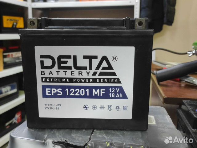 Аккумулятор Delta EPS 12201 MF 20 Ач (ytx20l-BS)