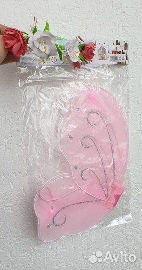 Маски,костюмы, заколки, резинки,крылья бабочки