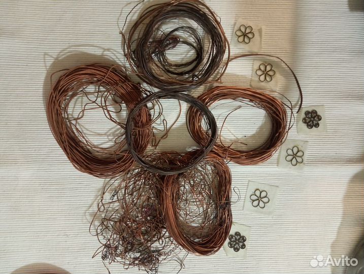 Медная и мельхиоровая сканная проволока СССР