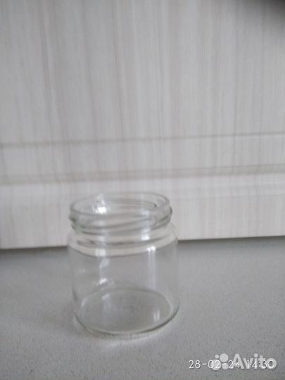 Стеклянная банка 180гр