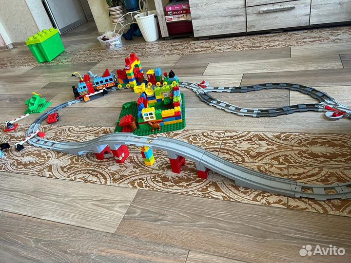 Lego duplo железная дорога