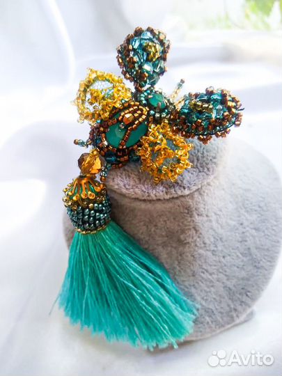 Брошь-булавка 'Муха