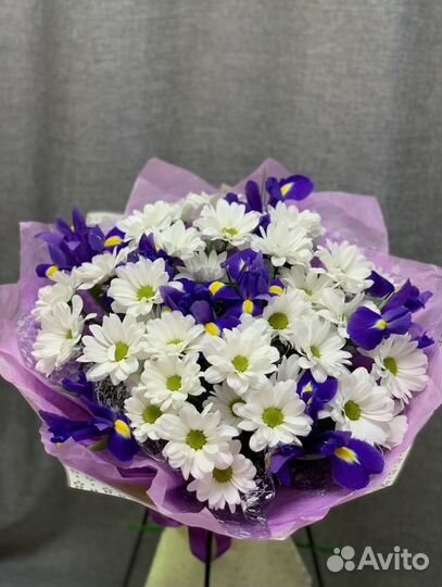 Букет из живых цветов