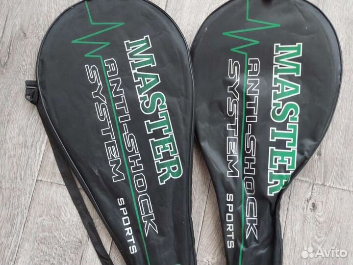 Ракетки для бадминтона master anti-shock