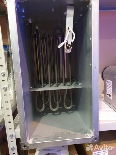 Электронагреватель, калорифер 400 x 200 мм