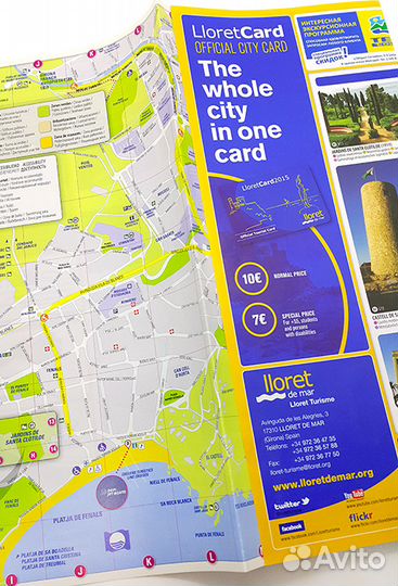 Карта Льорет-де-Мар (Lloret De Mar), Испания