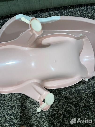 Детская ванночка для купания с горкой