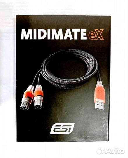 Кабель адаптер midi USB ESI MidiMate eX