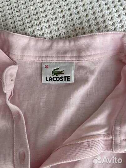 Поло lacoste оригинал