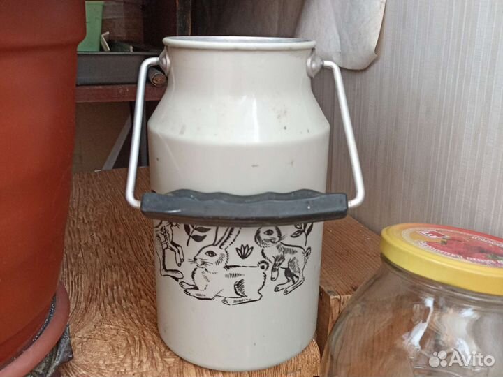 Посуда - таз, бидон, ковш для хозяйства