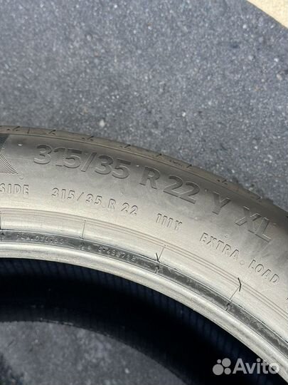 Continental PremiumContact 6 SSR 275/40 R22 и 315/35 R22 111Y