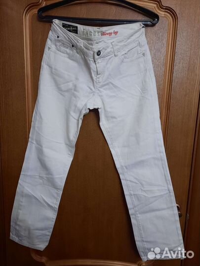 Джинсы Guess оригинал винтаж белые