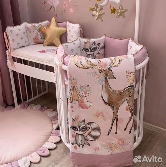 Детское постельное белье в детскую кроватку