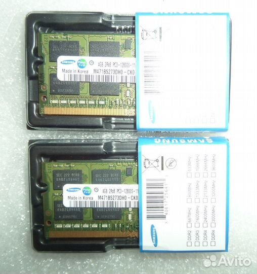 16GB(2шт. х 8GB) на ноутбук и моноблок SO-dimm