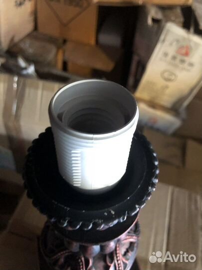 Лампа настольная. Новая. Металл, пластик, стекло