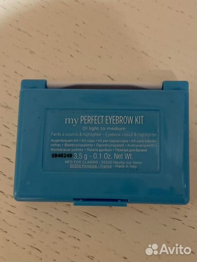 Clarins тени для бровей