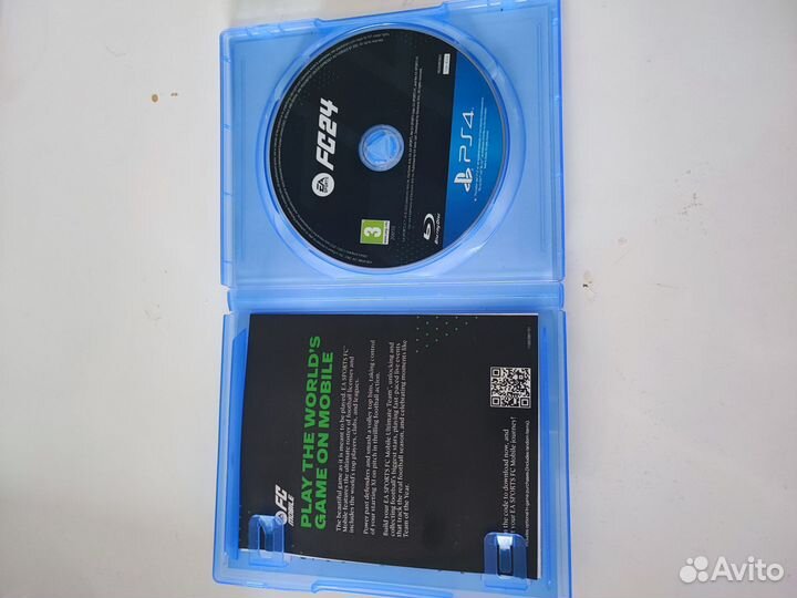 Ea fc 24 ps4 диск