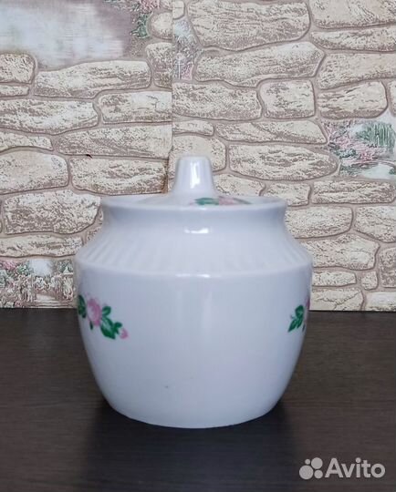 Сахарница керамическая