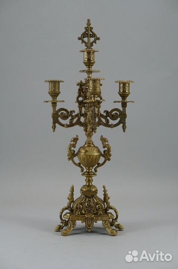 Подсвечник на пять свечей ретро